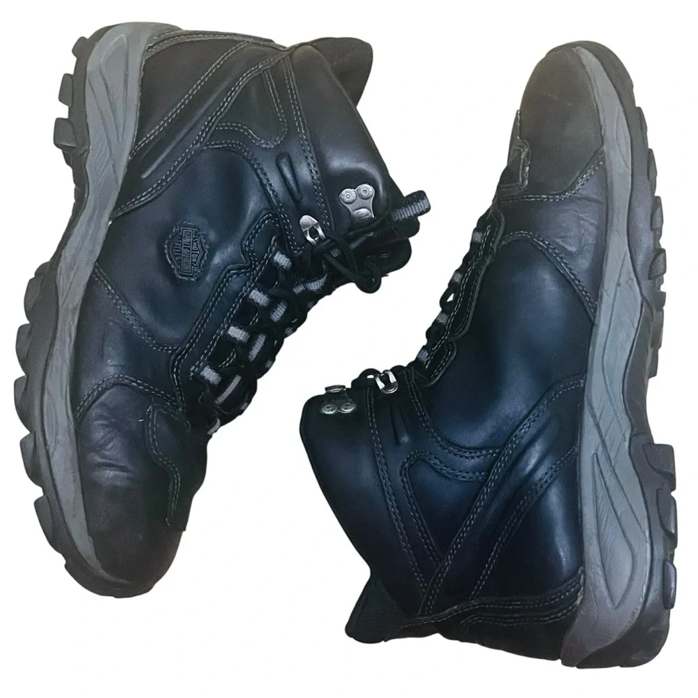 Harley-Davidson Trevorm Boots Hiking Men’s Black Sz 11